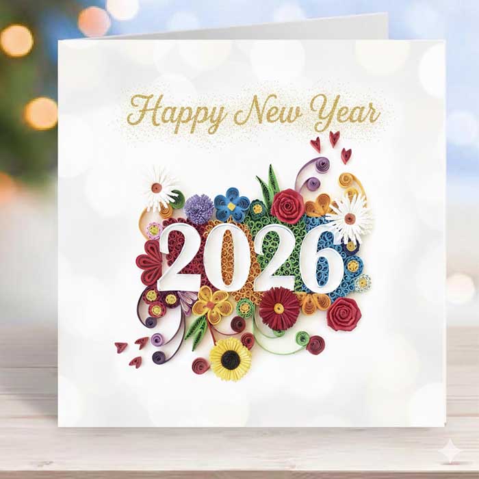 New Year Wishes Card II