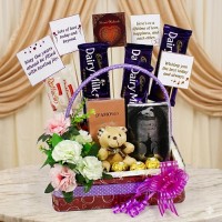Shadi Mubarak Couple Basket