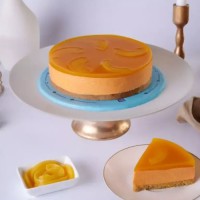 Peach & Orange Cheesecake 1.5 LBS
