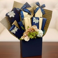 Midnight Gold & Blue Sweet Treasure Box