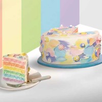 Rainbow Cream Cake 2 LBS