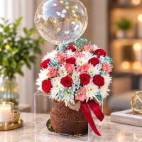 Charmful Flower & Cake Hamper