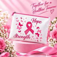Pink Ribbon Pouch